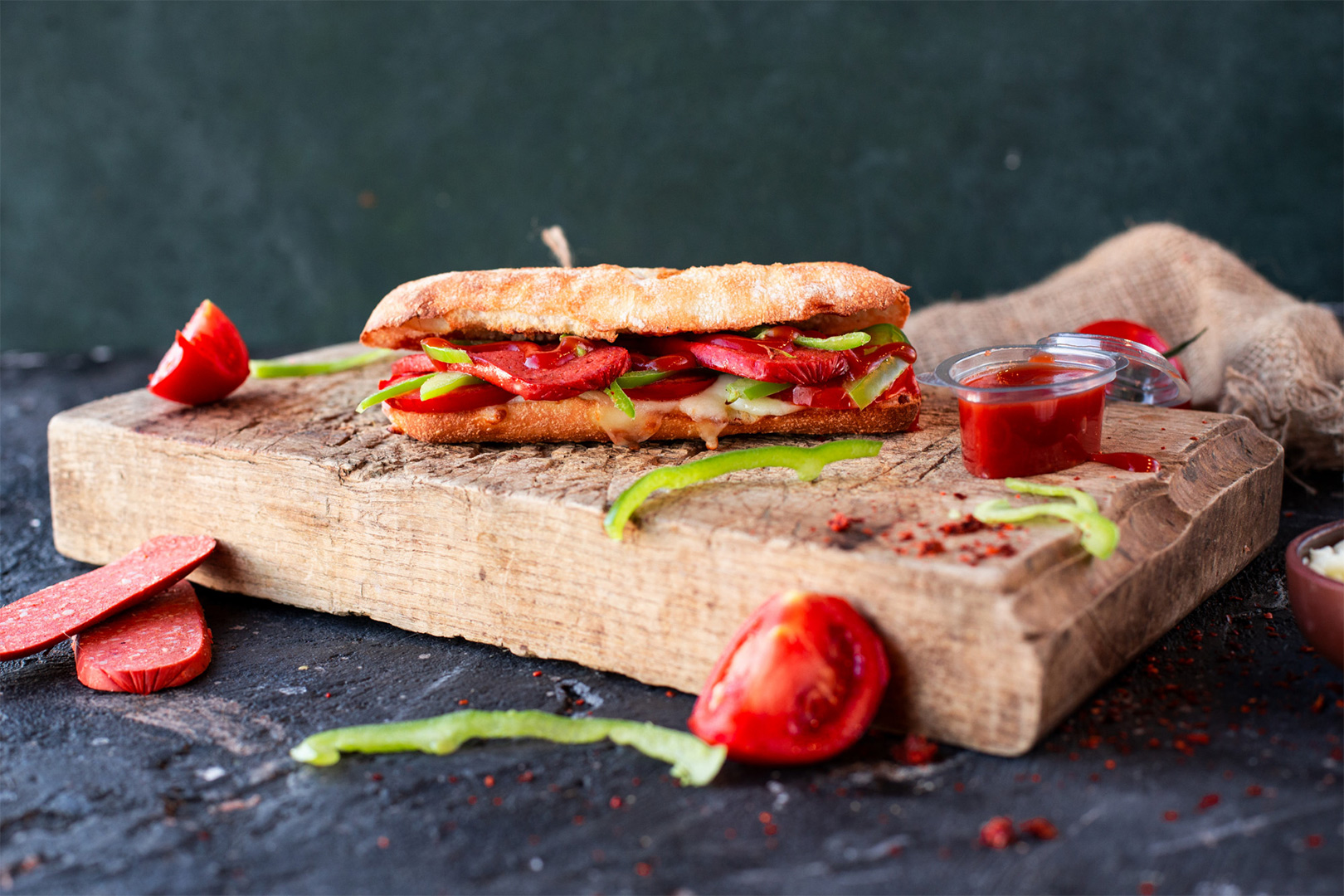 Panino strammatu